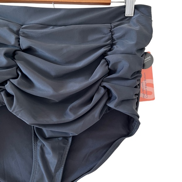 Shapermint NEW High-Waisted Control Bikini Bottom In Black Size 3XL - Picture 4 of 13